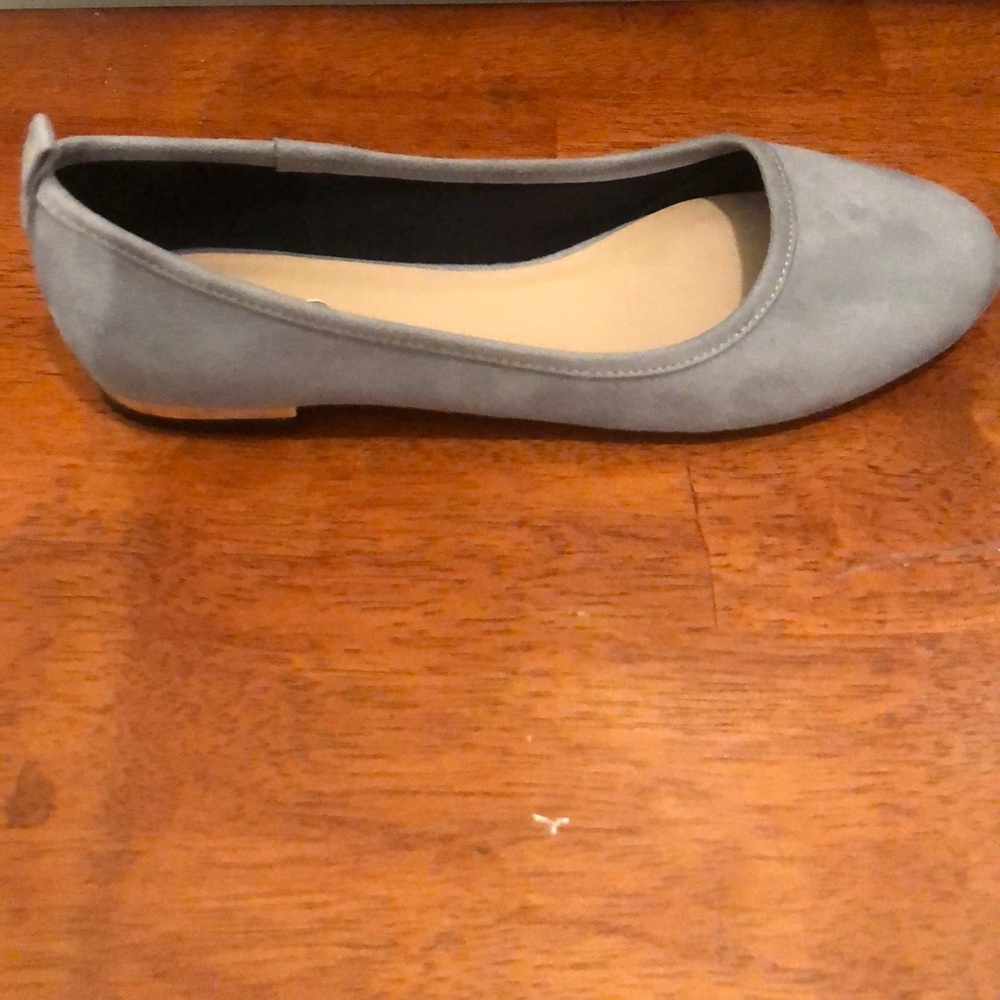 Aldo light blue suede flats